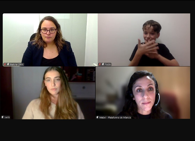 La CNSE reclama espais inclusius per a la participació de la infància sorda