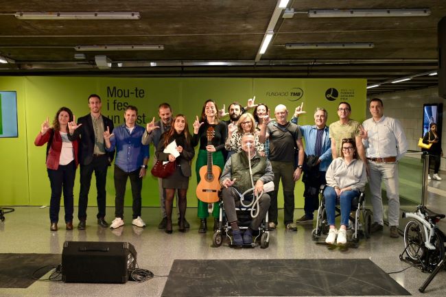 TMB dona visibilitat a la lluita contra l'ELA amb una nova campanya solidària
