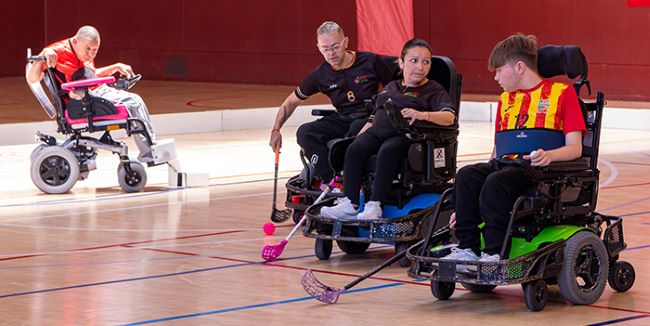 Sant Jordi Desvalls acollirà la Supercopa de Catalunya d'hoquei en cadira de rodes