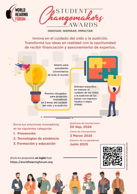 Nous premis globals sobre innovació en la cura de l'oïda i l’audició en països d'ingressos baixos i mitjans