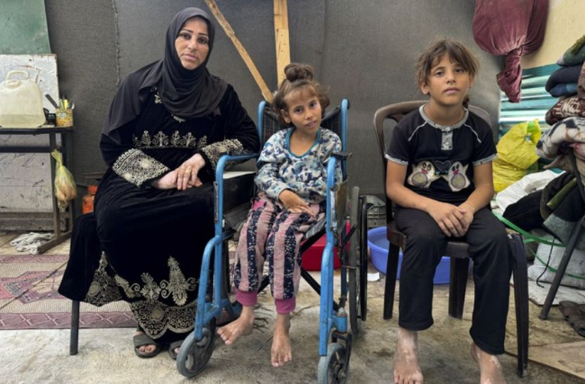 La guerra a Gaza deixa les persones amb discapacitat entre els col·lectius més desatesos