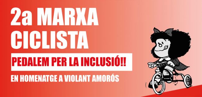 Marxa ciclista inclusiva a Tàrrega en homenatge a Violant Amorós i campionat territorial de ciclisme