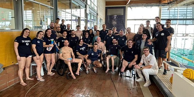 El CN Barcelona arrenca amb força en la nova edició de la Lliga Catalana DANFOSS de waterpolo adaptat
