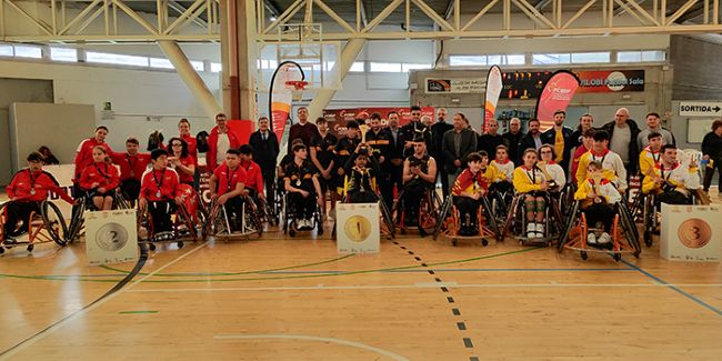 Catalunya revalida el títol del Campionat d'Espanya de Seleccions Autonòmiques de bàsquet en cadira de rodes 3x3 en edat escolar