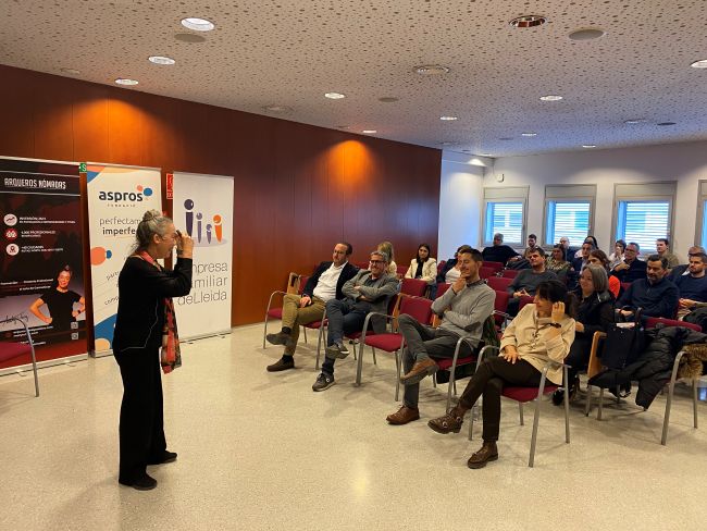 Aspros Empresa col·labora en una formació per potenciar la comunicació professional i empresarial a Lleida