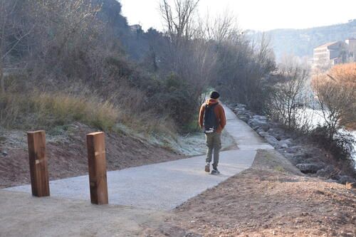 Manresa millora l’itinerari del riu Cardener per facilitar l’accés a persones amb mobilitat reduïda