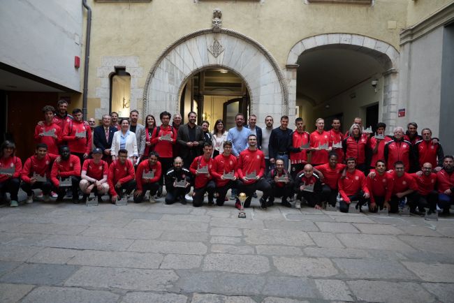 Girona reconeix el Girona FC Genuine i Àlex Granell pels seus mèrits i valors esportius