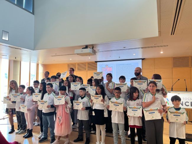 L'ONCE premia la creativitat i la inclusió en el seu 41è Concurs Escolar a Catalunya
