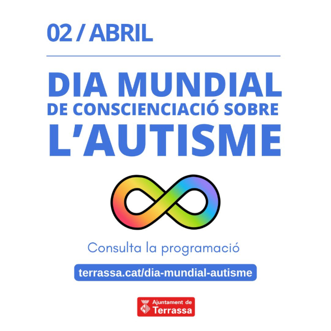 Terrassa commemora el Dia Mundial de l’Autisme amb activitats de sensibilització i inclusió