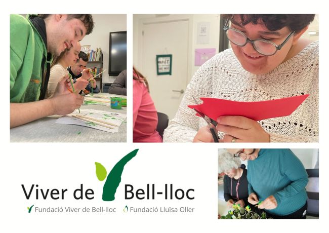 Viver de Bell-lloc promou per Sant Jordi el talent de persones amb discapacitat amb productes amb ànima