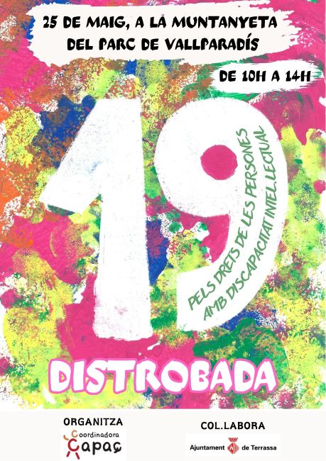 Tot a punt per a la 19a edició de la "Distrobada" a la Muntanyeta del Parc de Vallparadís de Terrassa