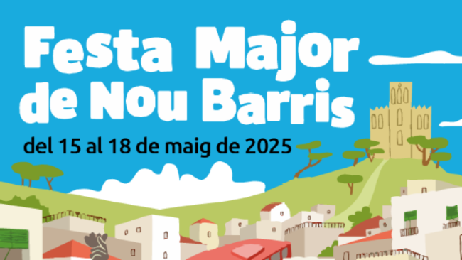 Arriba la Festa Major de Nou Barris a Barcelona amb diferents mesures d’accessibilitat