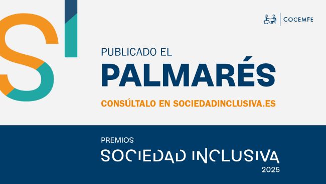 COCEMFE fa públics els guanyadors dels Premis Societat Inclusiva 2025