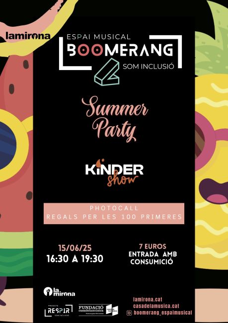 La sala La Mirona de Salt llança "Boomerang", un nou espai musical per a persones amb diversitat funcional