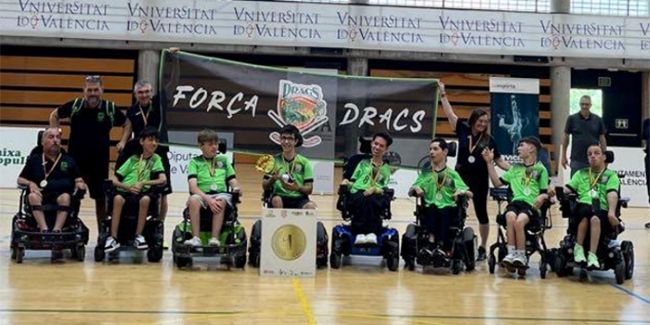 Els DRACS CEA dominen la Lliga Nacional d'Hoquei en Cadira de Rodes Elèctrica i revaliden el títol