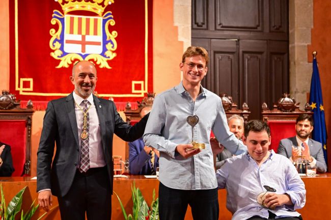Marc Buxaderas fa una crida a la inclusió en el pregó més multitudinari de la Festa Major de Manresa