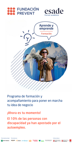 Banner pop up aprende y emprende fundacio prevent