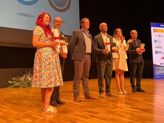 Àuria reconeguda al prestigiós Social Economy Awards 2025 per la seva tasca d'integració laboral de persones amb discapacitat