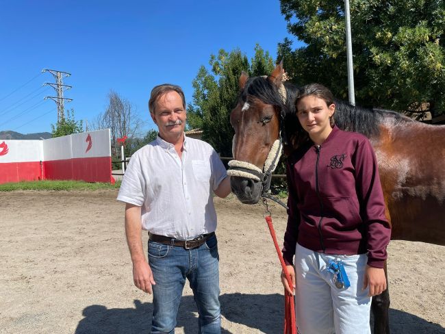 El projecte Sóc Canvi de la Fundació L’Esguard fomenta el voluntariat inclusiu a l'hípica Equusvic