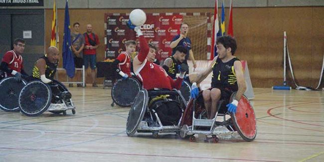 La selecció de Suïssa guanya el Trofeu Internacional de Quad Rugbi de Barcelona