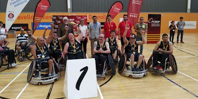 Catalunya acull el Trofeu Internacional de Quad Rugbi de Barcelona amb l'objectiu de vèncer als actuals campions, els Països Baixos