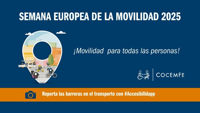 COCEMFE reclama a les autoritats i operadors una mobilitat totalment accessible al transport