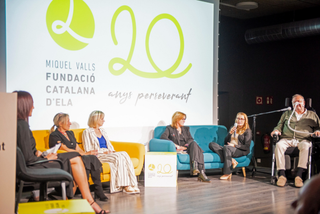 La Fundació Catalana d’ELA Miquel Valls commemora el seu 20è aniversari de suport a les persones i famílies afectades