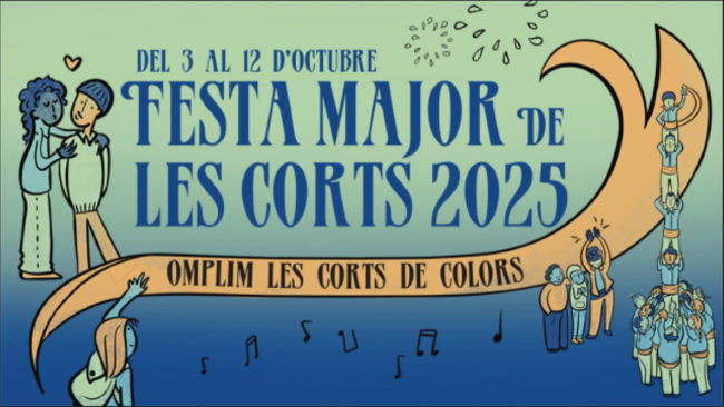 La Festa Major de Les Corts 2025 impulsa l'accessibilitat amb un 60% de les activitats adaptades
