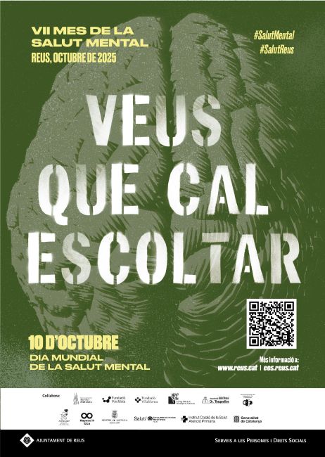 Reus acull per setè any consecutiu el Mes de la Salut Mental amb una agenda repleta d’actes fins al novembre