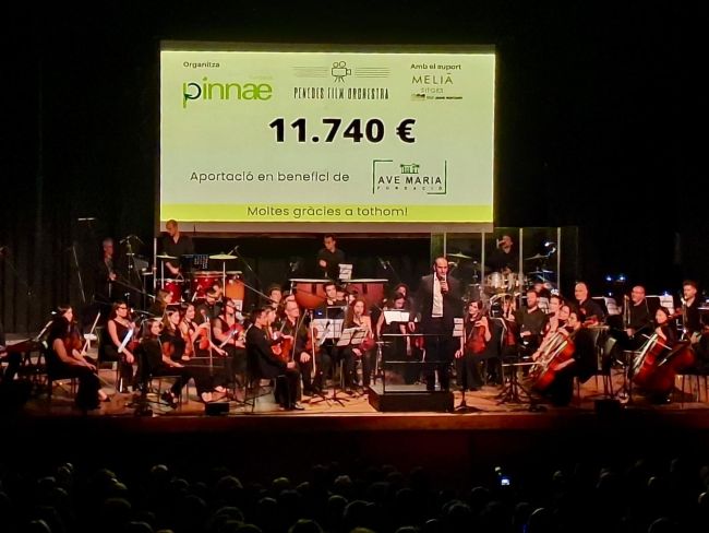 Un concert solidari a Sitges recapta 11.740 euros per millorar la vida de persones amb discapacitat intel·lectual