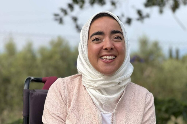 Hanan Riyani: La meva tasca és resumeix en “disminuir l'estigma de la discapacitat, promovent l'acceptació”
