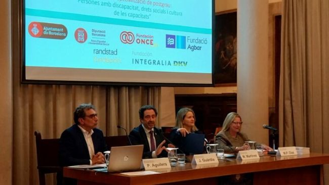 La Universitat de Barcelona presenta la cinquena edició del postgrau sobre drets i inclusió de les persones amb discapacitat
