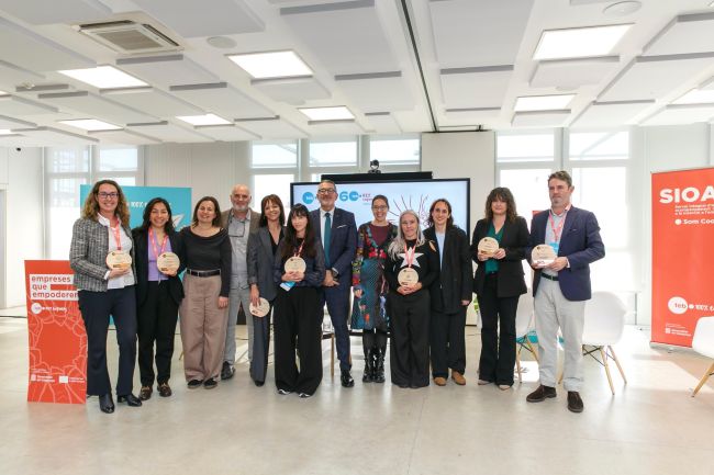 El Grup Cooperatiu TEB premia empreses catalanes pel seu compromís amb la inclusió laboral de persones amb discapacitat
