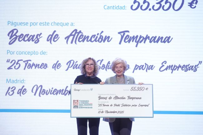 La Fundación Gmp recapta 55.350 euros per a l'atenció primerenca a 57 infants amb paràlisi cerebral
