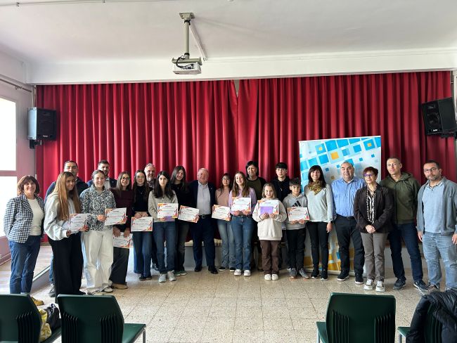 El Centre d’Educació Especial Sant Jordi de la Diputació a Jesús-Tortosa va acollir el lliurament dels premis del concurs, que enguany s’ha centrat en el lema 'La Salut Mental i el benestar emocional és la prioritat'