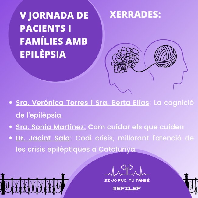 Tarragona acull la V Jornada de Pacients de l'Associació Si jo puc, tu també #epilep per impulsar el suport mutu