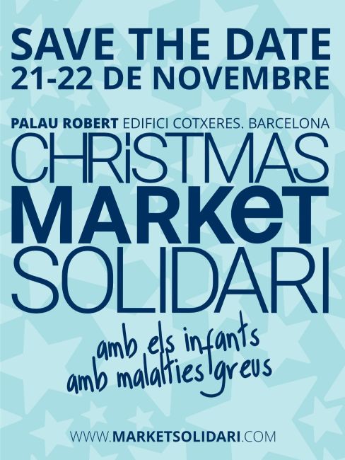 El mercat solidari de Nadal de la Fundació Villavecchia es reubica al Palau Robert en l'edició de 2025