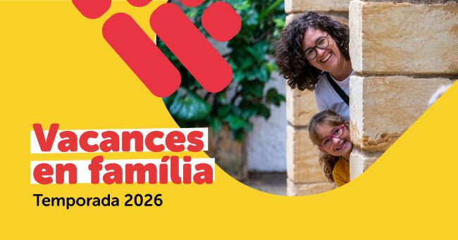 Obertes les prescripcions del programa 'Vacances en família' amb descomptes per a famílies amb fills amb discapacitat i dependència