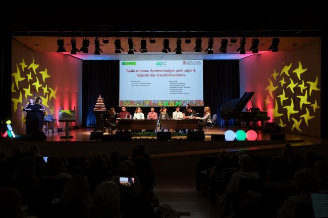 L’ONCE i el Departament d’Educació commemoren quatre dècades de col·laboració per l’educació inclusiva