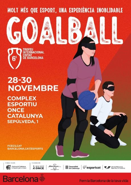 Barcelona es reafirma com a epicentre del goalball europeu amb el sisè Torneig Internacional Ciutat de Barcelona