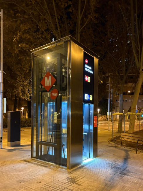 El Departament de Territori, Habitatge i Transició Ecològica finalitza l'adaptació de l'estació de metro Ciutadella – Vila Olímpica
