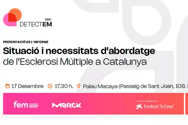 Un informe de la Fundació Esclerosi Múltiple urgeix a millorar el diagnòstic precoç i la coordinació sanitària