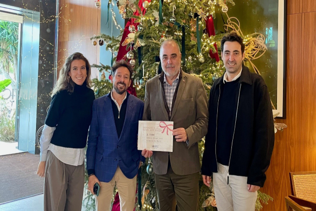 La Fundació Ave Maria rep una donació de 2.739 € del Sabàtic Sitges Hotel per al taller de musicoteràpia