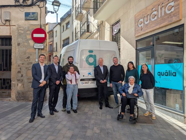 La Fundació “la Caixa” facilita a Quàlia l'adquisició d'una furgoneta adaptada per al lleure inclusiu en zones rurals