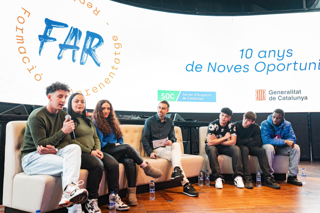 Més de 2.300 joves de la Catalunya Central recuperen el rumb formatiu i laboral gràcies al programa de Noves Oportunitats