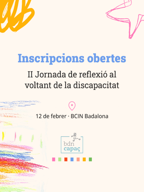 Badalona acull la segona edició de la jornada de reflexió sobre el suport integral a la discapacitat