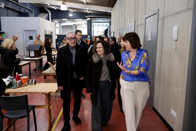 La consellera de Cultura destaca el valor del projecte l'Art de Viure d'AMPANS com a motor de drets culturals i dignitat