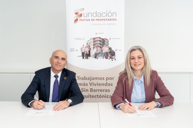 La Fundació Mutua de Propietarios s’alia amb el sector de la construcció per eliminar barreres als habitatges catalans