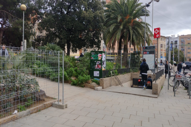 Comencen les obres per fer accessible l'estació de l'L5 a Plaça de Sants amb una inversió de 15,2 milions d'euros