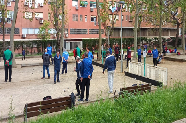 El Club Petanca Santa Coloma B i el Santa Eulàlia A lideren la Lliga Catalana de petanca inclusiva